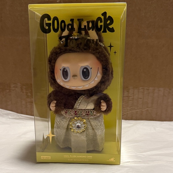 POP MART Accessories - The Monsters Good Luck To You Vinyl Plush